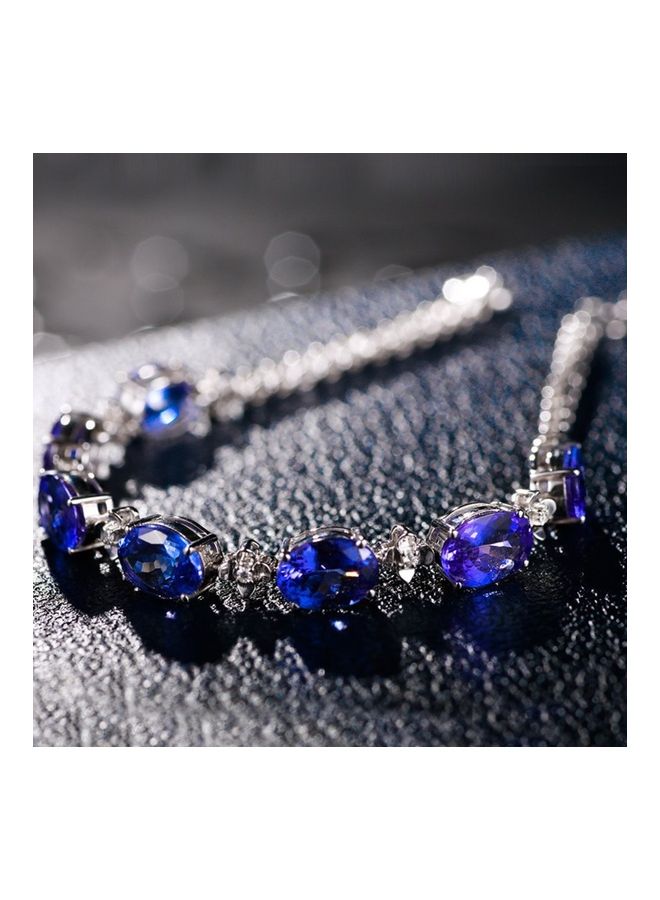 بيرفيي سوار أنيق مطلي بالروديوم من الزركون المكعب - Image 4