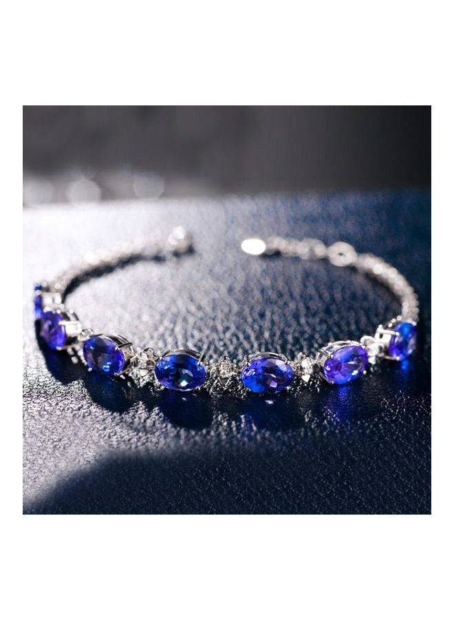 بيرفيي سوار أنيق مطلي بالروديوم من الزركون المكعب - Image 5