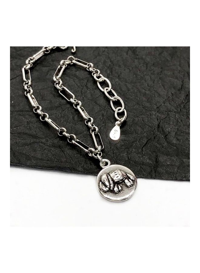 Perfii Rhodium Plated Cubic Ziron Stylish Bracelet - Image 4