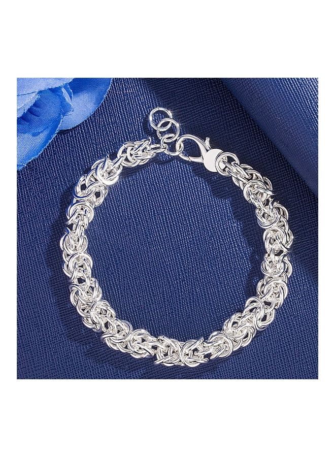 بيرفيي Rhodium Plated Cubic Ziron Stylish Bracelet - Image 3