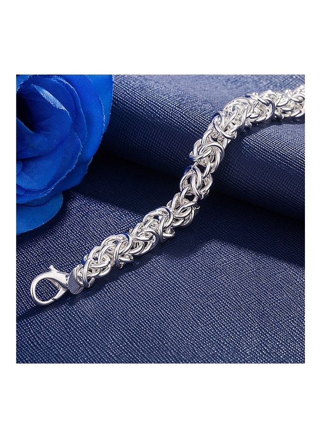 بيرفيي Rhodium Plated Cubic Ziron Stylish Bracelet - Image 4