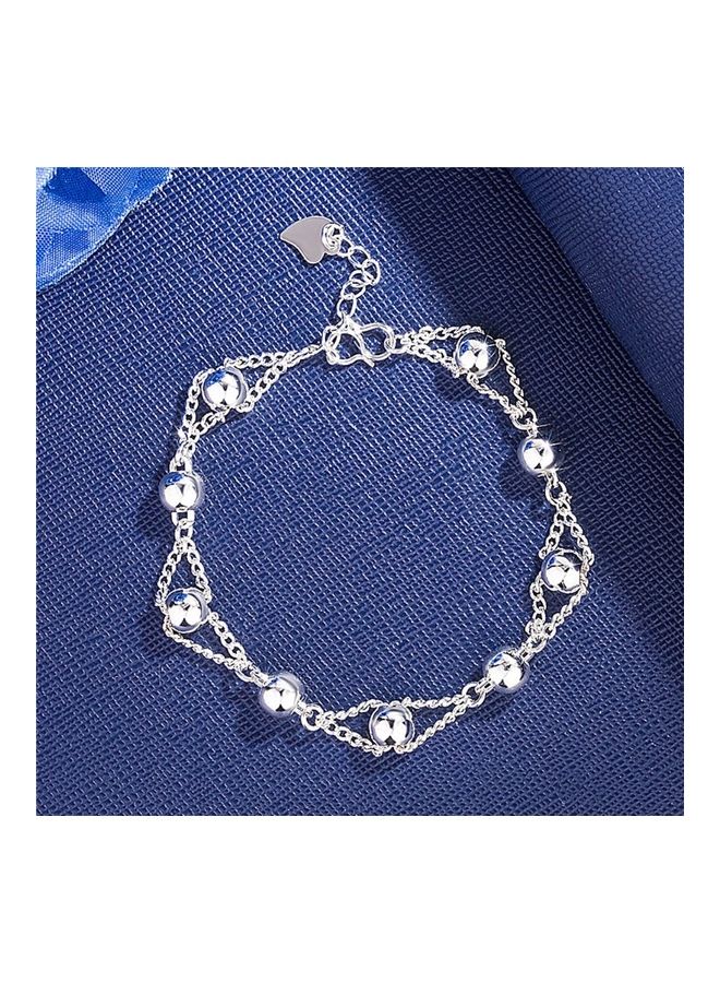 بيرفيي Rhodium Plated Cubic Ziron Stylish Bracelet - Image 3