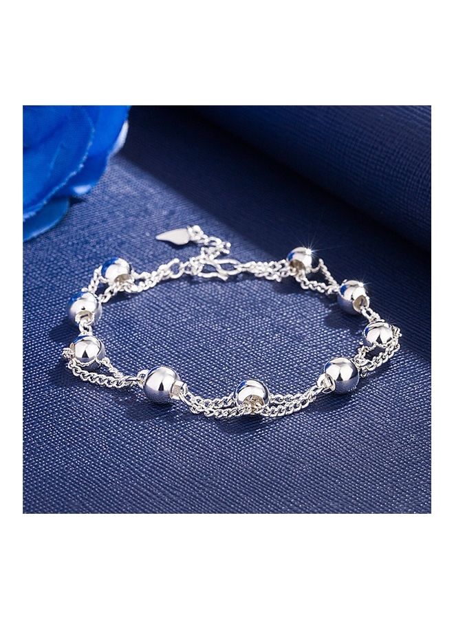 بيرفيي Rhodium Plated Cubic Ziron Stylish Bracelet - Image 5