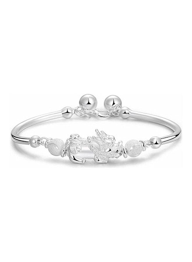 Perfii Rhodium Plated Cubic Ziron Stylish Bracelet - Image 1