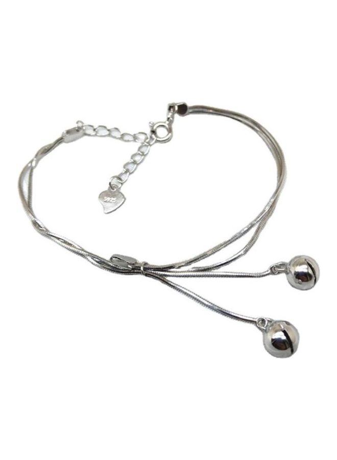 Perfii Rhodium Plated Cubic Ziron Stylish Bracelet - Image 1