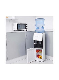 KRYPTON Hot & Cold Bottled Water Cooler Dispenser With Cabinet KNWD6155 White  - Image 5
