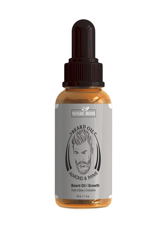Tiny Hug Almond and Thyme Beard Oil Clear 30ml