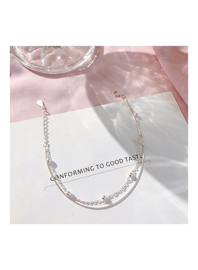 بيرفيي Rhodium Plated Cubic Ziron Stylish Bracelet - Image 2