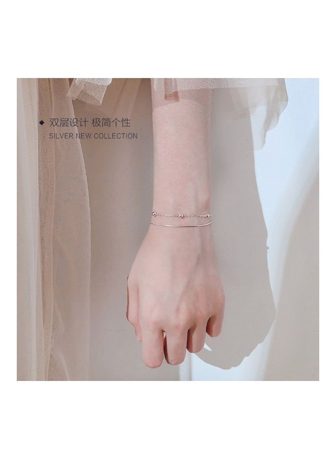 بيرفيي Rhodium Plated Cubic Ziron Stylish Bracelet - Image 3