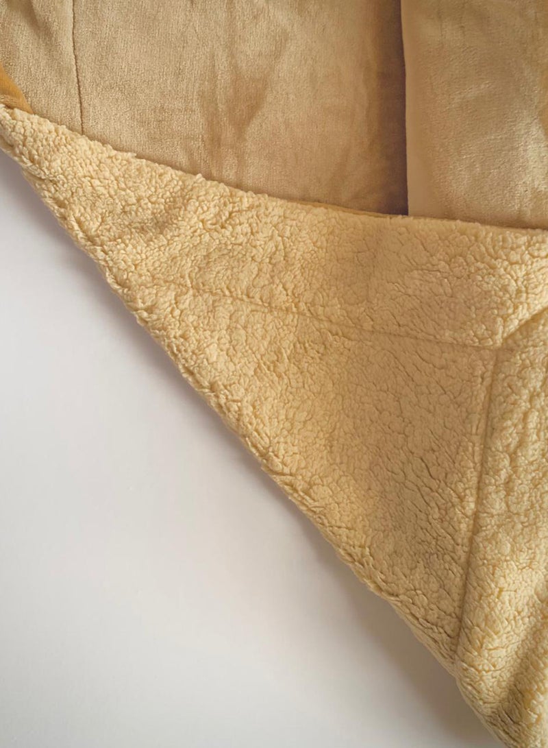 Generic Plush Sherpa Baby Blanket  - Image 3