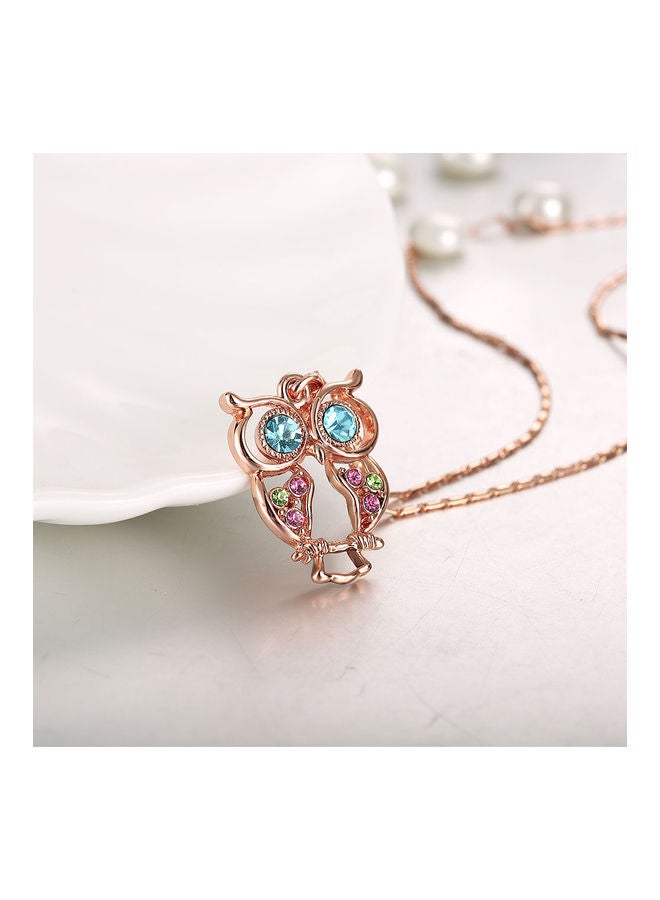 بيرفيي Rhodium Plated Ziron Studded Pendant Necklace - Image 4