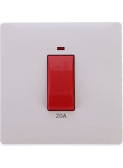 TOEFL Water Heater Key Switch White 7x7x2cm  - Image 1