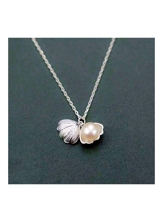 بيرفيي Rhodium Plated Ziron Studded Pendant Necklace - Image 5