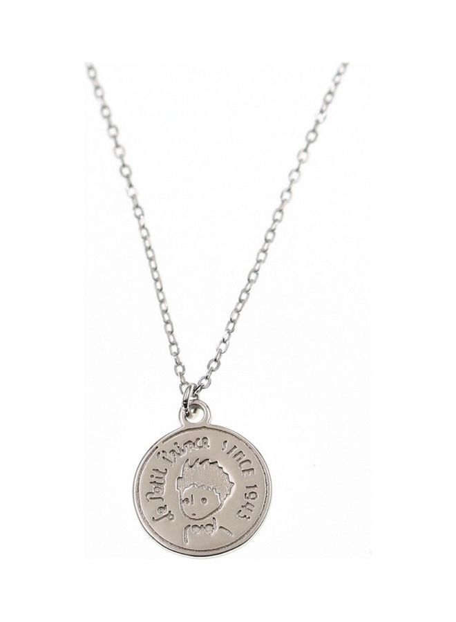 Perfii - S925 Sterling Silver Crystal Studded Pendant Necklace - Image 1