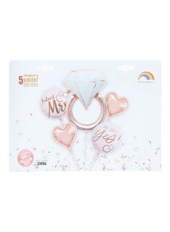 أم كولور بالون Engagement Helium Balloon, Set of 5 