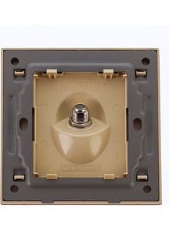 TOEFL Satellite Socket Port Light Gold 7x7x2cm  - Image 2