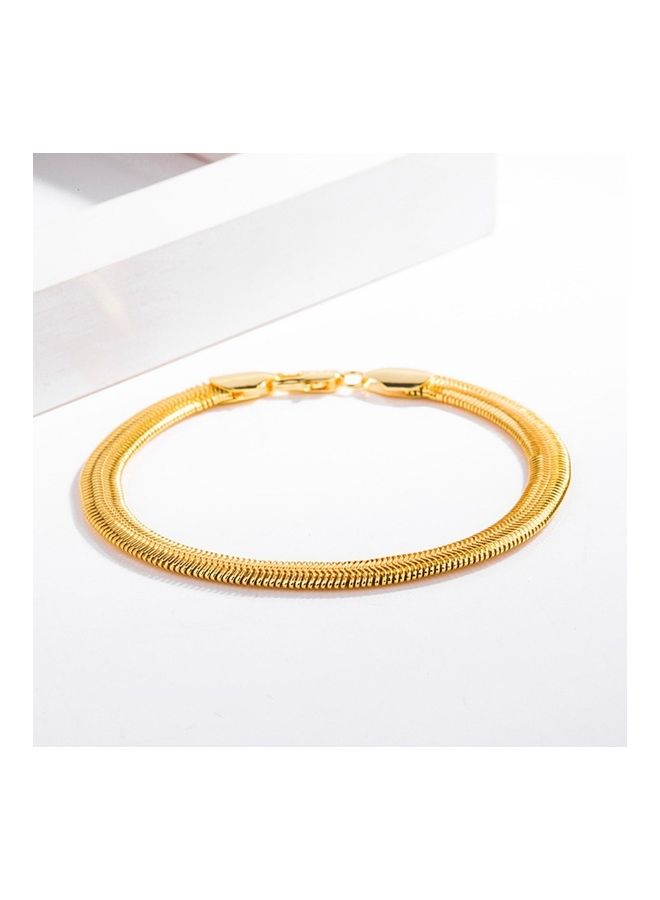 Perfii Rhodium Plated Cubic Ziron Stylish Bracelet - Image 3