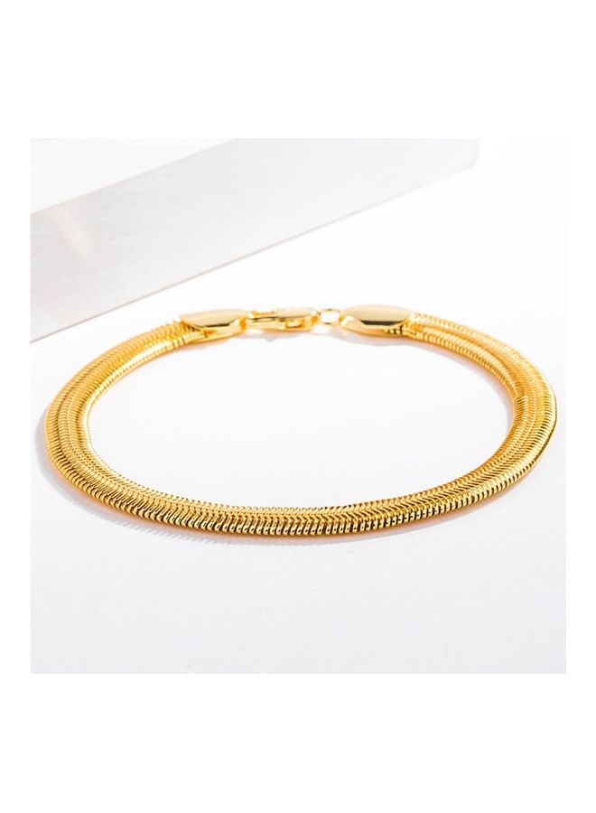 Perfii Rhodium Plated Cubic Ziron Stylish Bracelet - Image 5