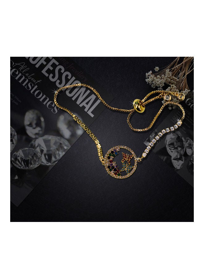 Alissa Pull String Butterfly Bracelet