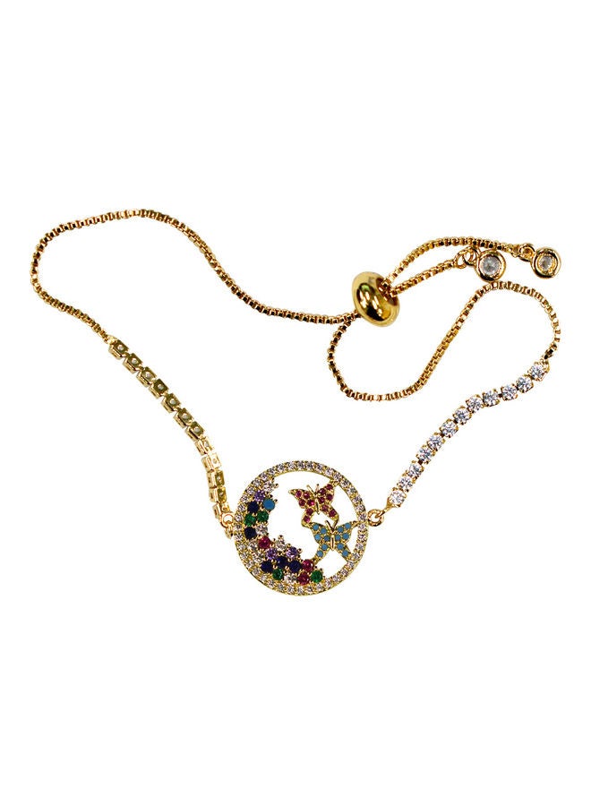 Alissa Pull String Butterfly Bracelet