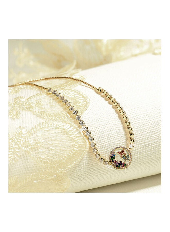 Alissa Pull String Butterfly Bracelet