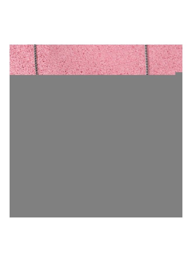 Perfii Rhodium Plated Ziron Studded Pendant Necklace - Image 4