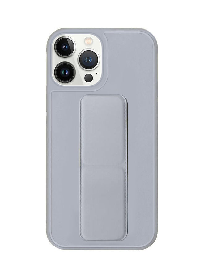 MARGOUN Protective Case Cover with Finger Grip Stand for Apple iPhone 13 Pro Max Grey - Image 1