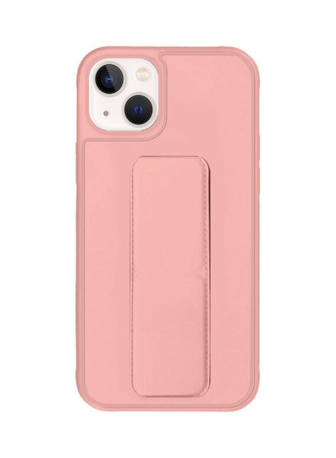 MARGOUN Protective Case Cover with Finger Grip Stand for Apple iPhone 13 Pink - Image 1