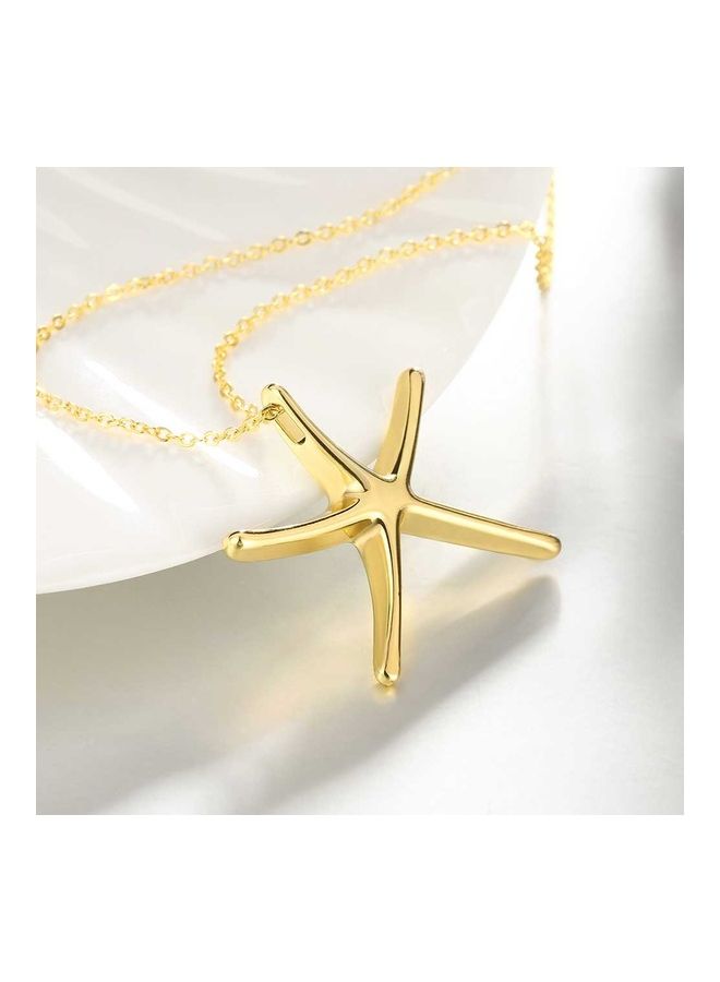 Perfii Rhodium Plated Ziron Studded Pendant Necklace - Image 5