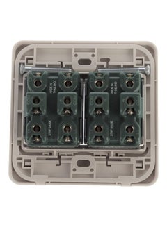 Panasonic Quadruple Light Switch Keys Beige 7x7x2cm  - Image 2