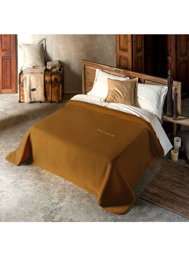 روشاس بطانية فائقة النعومة وعالية الجودة مقاس مزدوج بوليستر جملي 160×240 سم