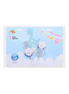 أم كولور بالون Mcolour Balloon It's a Boy Foil Balloons, Set of 5 - Multi Color 