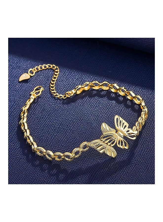 Perfii Rhodium Plated Cubic Ziron Stylish Bracelet - Image 3