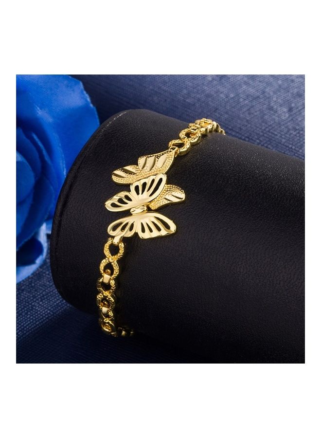 Perfii Rhodium Plated Cubic Ziron Stylish Bracelet - Image 5