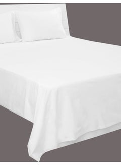 2-Piece Deyarco Single Size Sheet Set Cotton Blend White 170 x 240cm - v1639368760/N52150268A_4