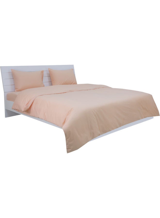 Princess 3-Piece Duvet Cover With Pillowcases Cotton Blend Peach 220 x 240cm  - Image 5