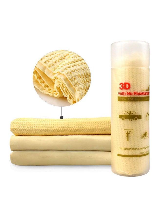 Generic 3D Concave Convex With No Resistance Cleaning Chamois  - Image 2