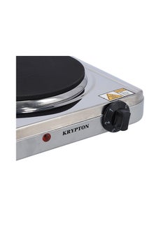 KRYPTON Stainless Steel Hot Plate 1500 W KNHP6289 Silver  - Image 4
