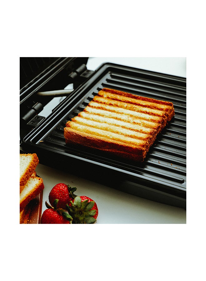 كريبتون ماكينة صنع الوجبات الخفيفة المتعددة 2 في 1، طبق طهي غير لاصق 1200 W KNSM6308 فضي  - Image 3