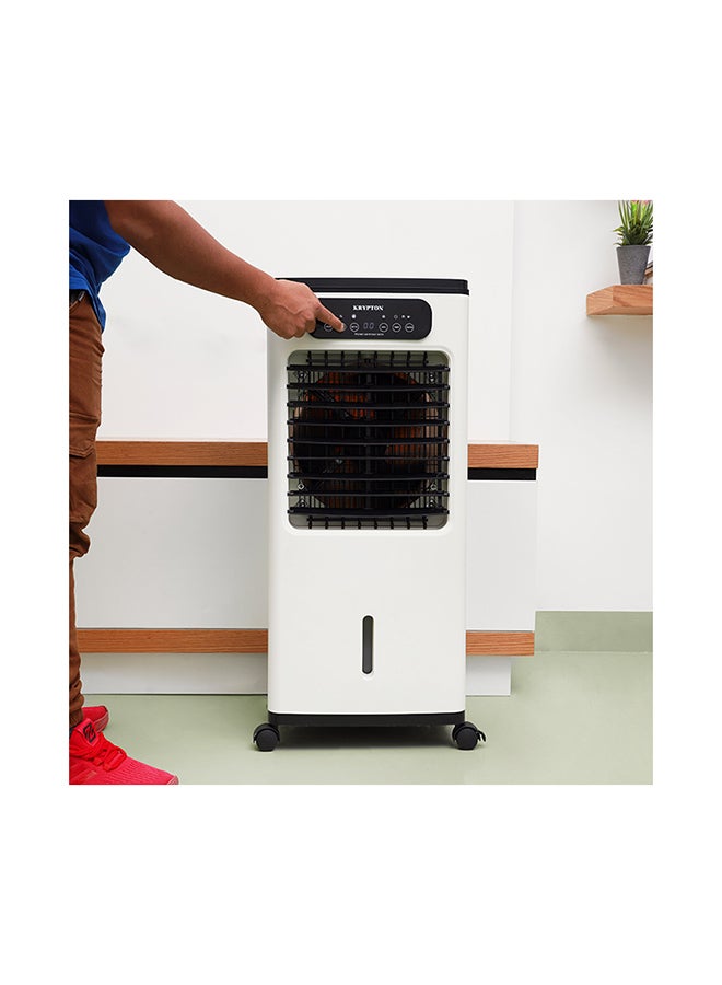 KRYPTON - Digital Air Cooler With Remote Control & Touch Switch Operation 12 Hours Timer 65 W KNAC6379 White&Black - Image 1