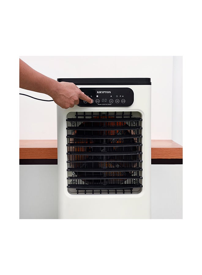 KRYPTON - Digital Air Cooler With Remote Control & Touch Switch Operation 12 Hours Timer 65 W KNAC6379 White&Black - Image 1