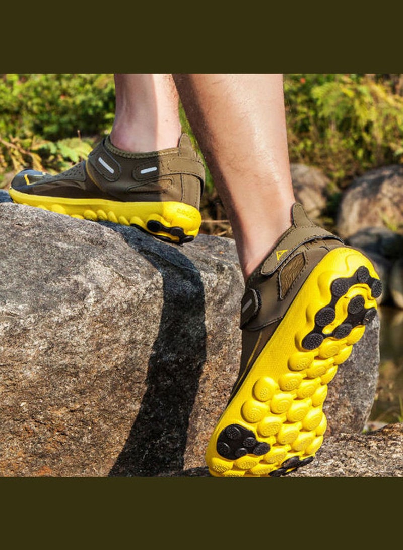 Beauenty Quick Drying Sport Shoes Brown/Yellow  - Image 5