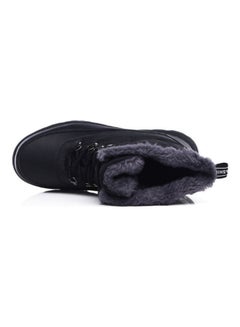 Beauenty Lace Up Outdoor High Top Waterproof Casual Boots Black  - Image 4