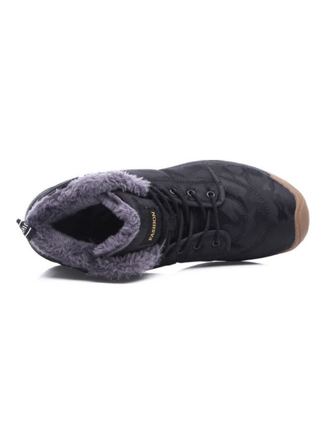 Beauenty Lace-Up High Top Sneakers Black  - Image 2