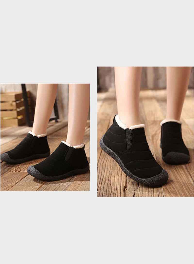 Beauenty Lace-Up High Top Sneakers Black  - Image 4