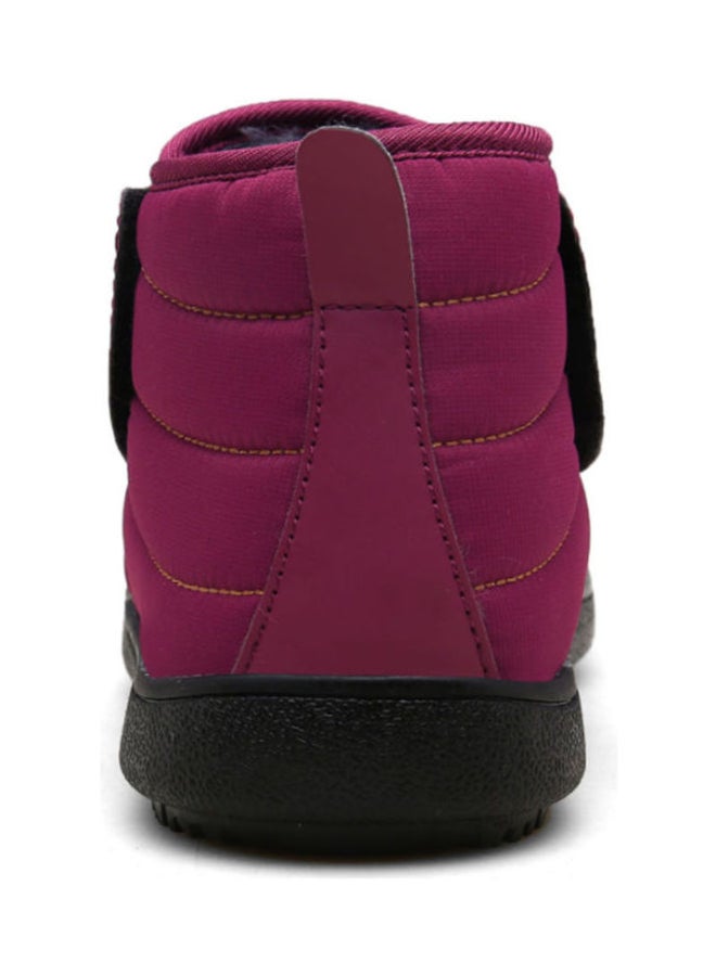 Beauenty Winter Plush Warm Snow Sneakers Purple  - Image 3