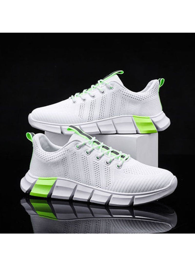 Beauenty Flying Mesh Breathable Sport Shoes White - Image 5