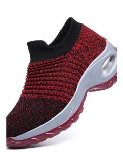 Beauenty Women's Slip-On Sport Shoes Red/Black  - Image 2
