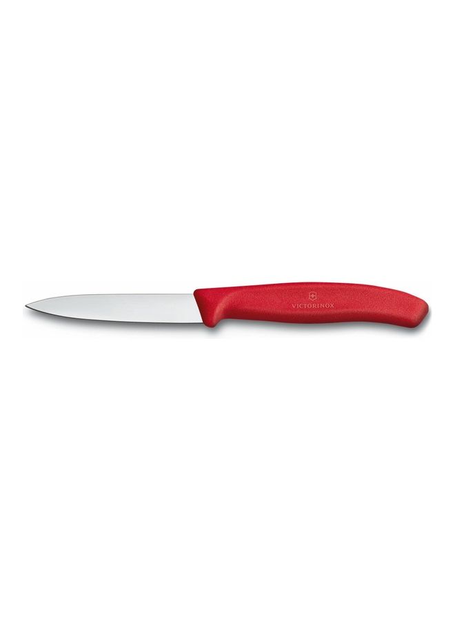 Victorinox - Swiss Classic Paring Knife Red/Silver 8cm - Image 1