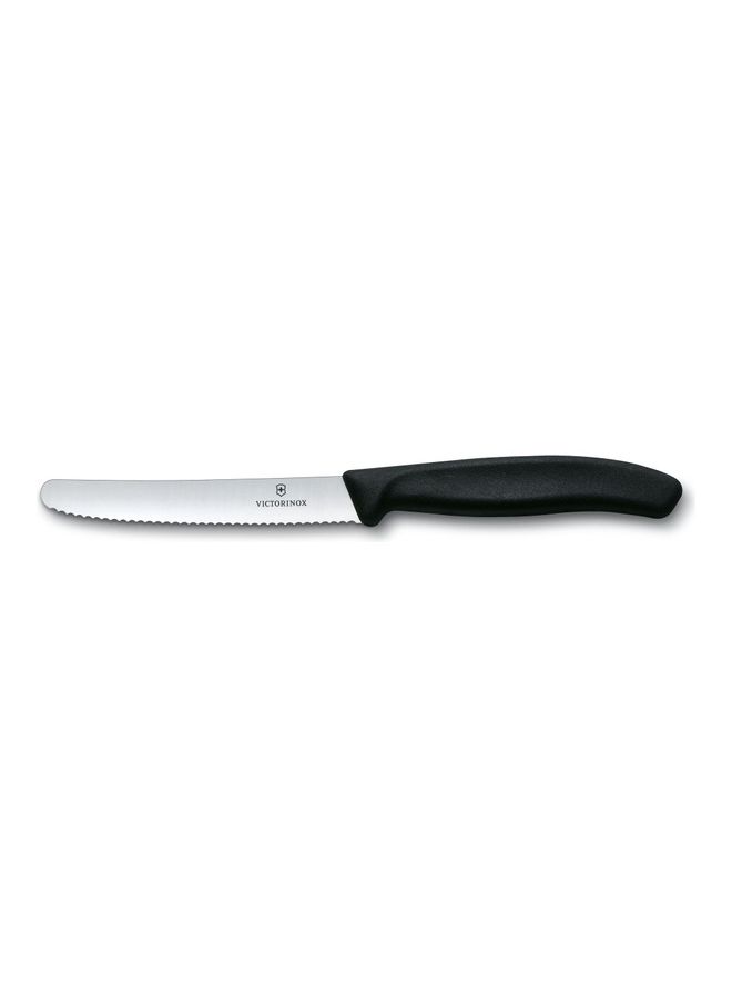 Victorinox Swiss Classic Kitchen/Paring/Vegetable Knife Black/Silver 11cm 